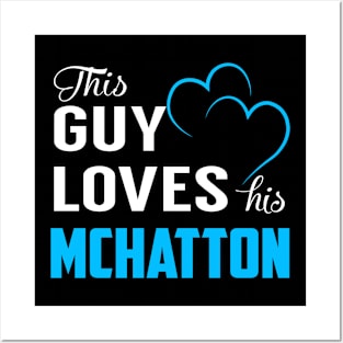 This Guy Loves His MCHATTON Posters and Art